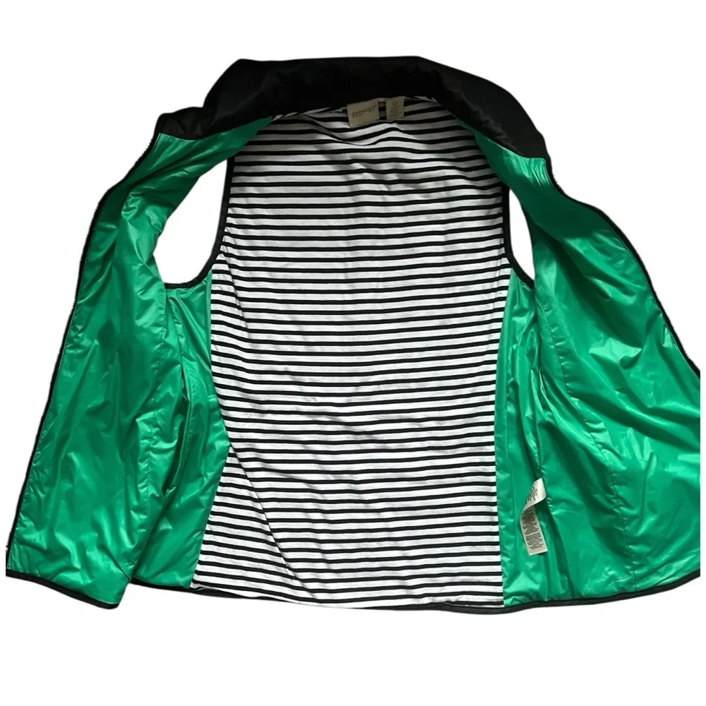 Zenergy By Chicos Vibrant Green Quilted Vest Like New! 0 or S - Picture 3 of 7
